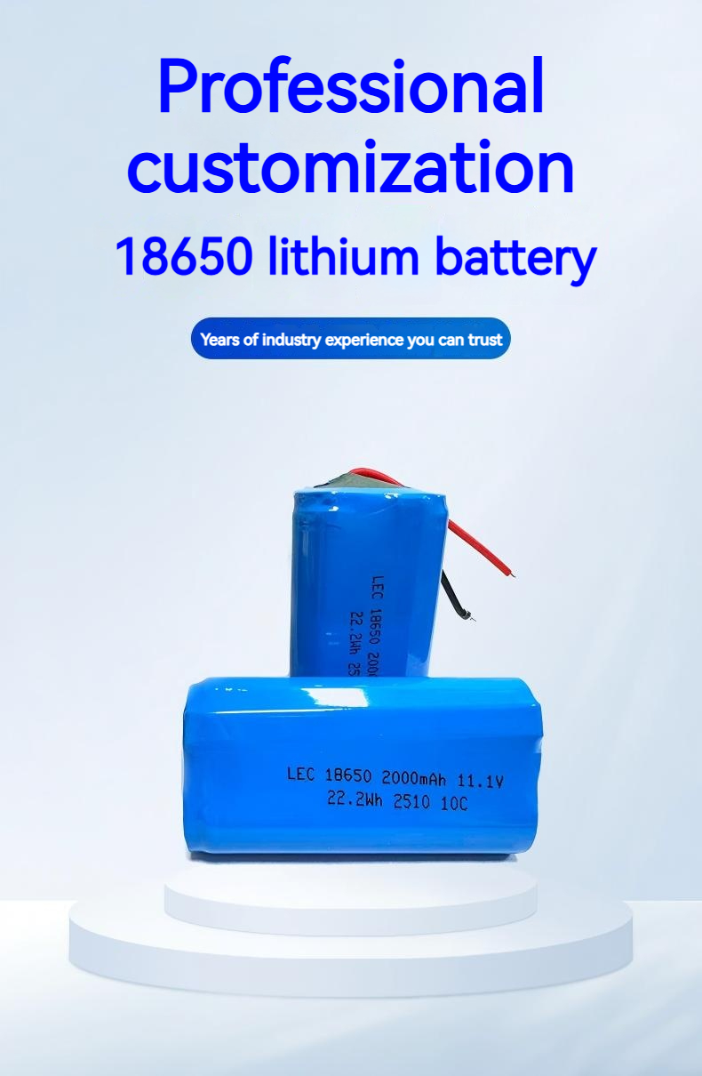 18650-3S1P Lithium Battery Pack 11.1V High-Voltage Fan Rechargeable Battery Pack