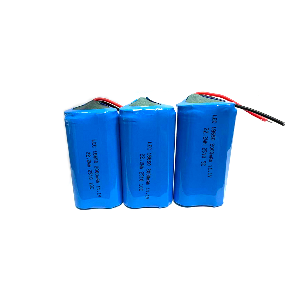 18650-3S1P Lithium Battery Pack 11.1V High-Voltage Fan Rechargeable Battery Pack
